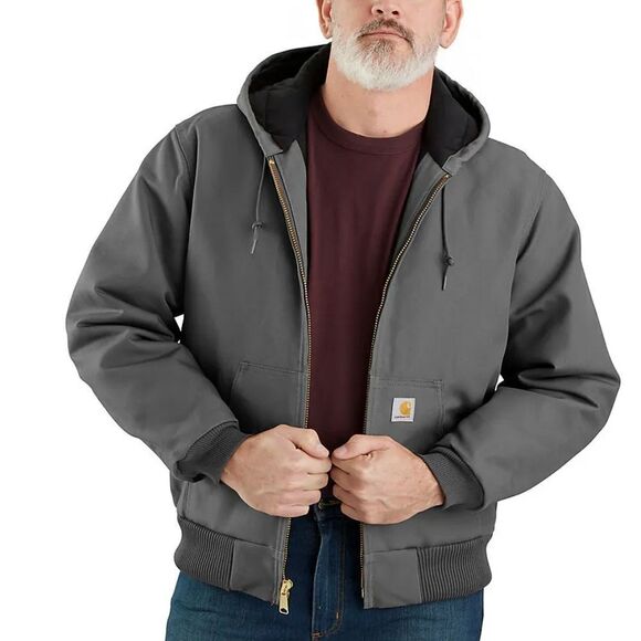 NWT Flannel-Lined Active Jac J140 - Loose Fit - Firm Duck - 3 Warmest Ra… - Picture 1 of 4